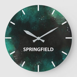 Grande Horloge Ronde Wall Newsroom