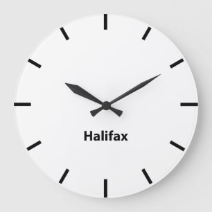Grande Horloge Ronde Wall Newsroom de Halifax City Time