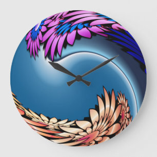 Grande Horloge Ronde Wave de Tropical Tidal