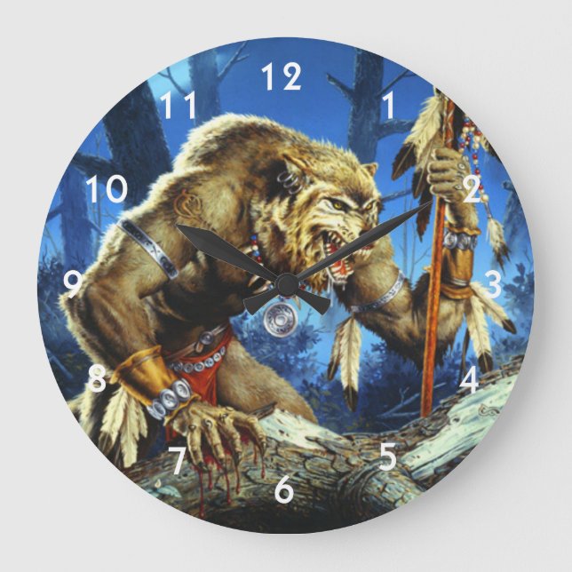 Grande Horloge Ronde Werewolf Shaman (Recto)