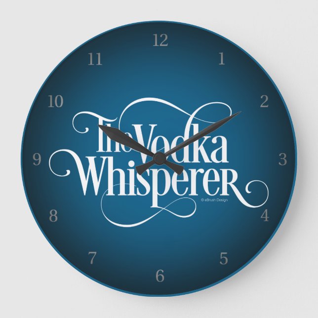 Grande Horloge Ronde Whisperer de vodka (Recto)