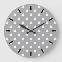 White cross stitches