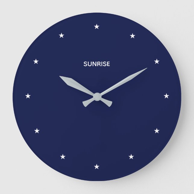 Grande Horloge Ronde White Stars (Recto)
