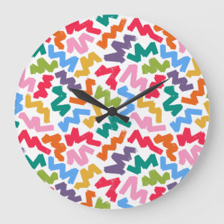 Grande Horloge Ronde Wiggle wiggle contemporary clock