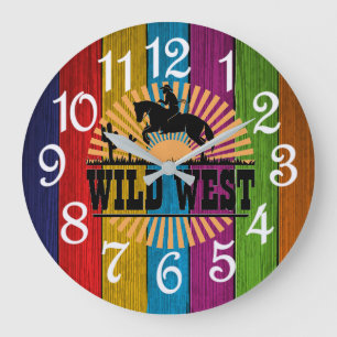 Grande Horloge Ronde Wild West