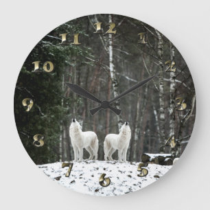 Grande Horloge Ronde Wilderness Polar Wolf