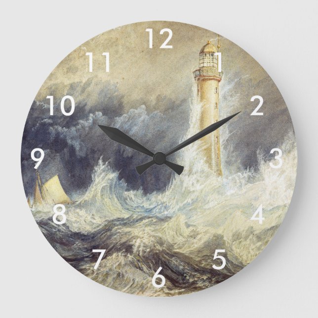 Grande Horloge Ronde William Turner - Phare de Bell Rock (Recto)