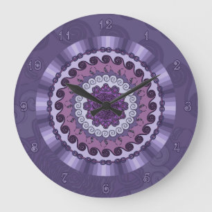 Grande Horloge Ronde Wind Mandala