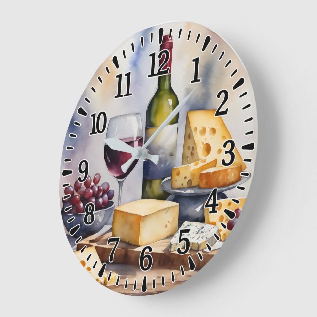 Grande Horloge Ronde Wine & Cheese (Angle)
