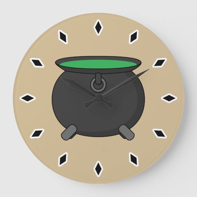 Grande Horloge Ronde Witch Cauldron (Recto)