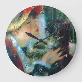 Grande Horloge Ronde Woman with Her Dog Renoir Fine Art
