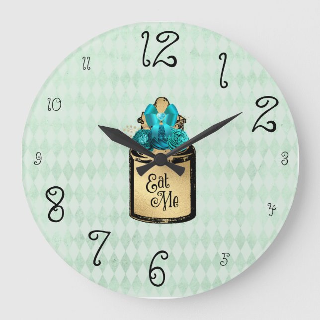 Grande Horloge Ronde Wonderland Alice  (Recto)