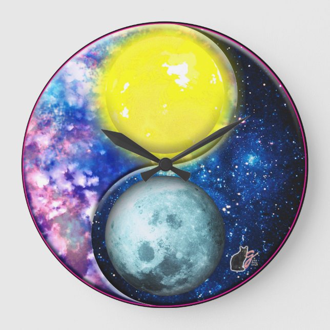 Grande Horloge Ronde Yang-Yin/Sun-Lune (Recto)