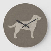 Yellow Labrador | Faux Linen