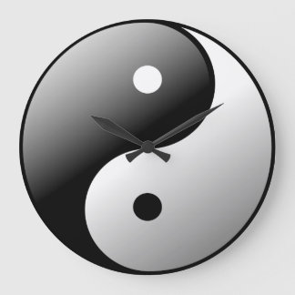 Grande Horloge Ronde Yin Yang