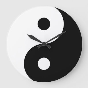 Grande Horloge Ronde Yin Yang