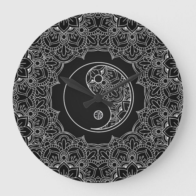Grande Horloge Ronde Yin yang (Recto)