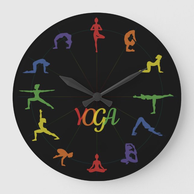 Grande Horloge Ronde Yoga Asana (Recto)