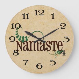 Grande Horloge Ronde Yoga de Namaste