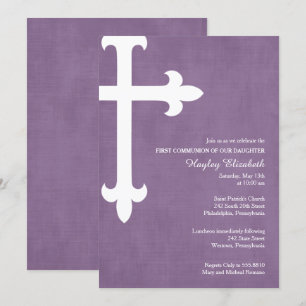 Grande Invitation inter-religieuse, violette