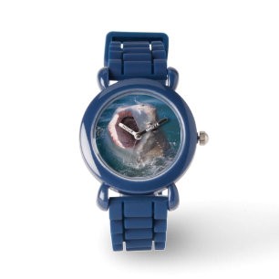 Grande montre de requin blanc