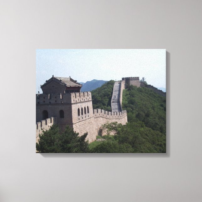 Grande muraille de toile de Chine imprimé (Recto)