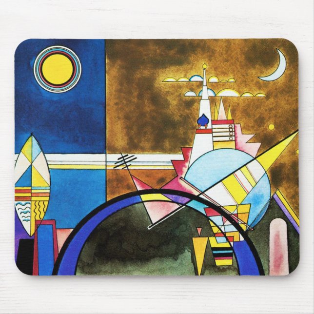 Grande porte de Kandinsky de tapis de souris de (Devant)
