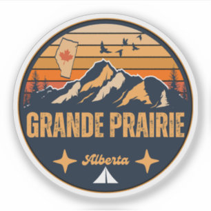 Grande Prairie, Alberta Aufkleber