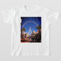Grande Roue à rouleaux Ferris Las Vegas T-shirt #1