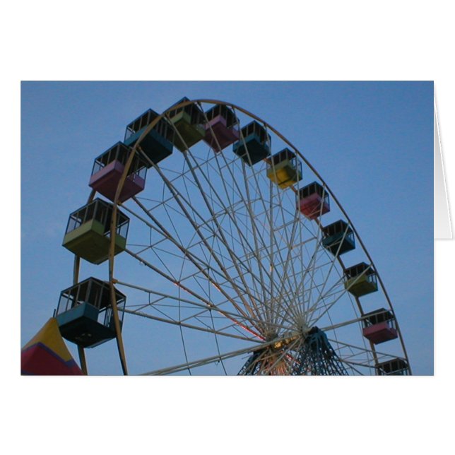 Grande roue (carte) (Devant horizontal)