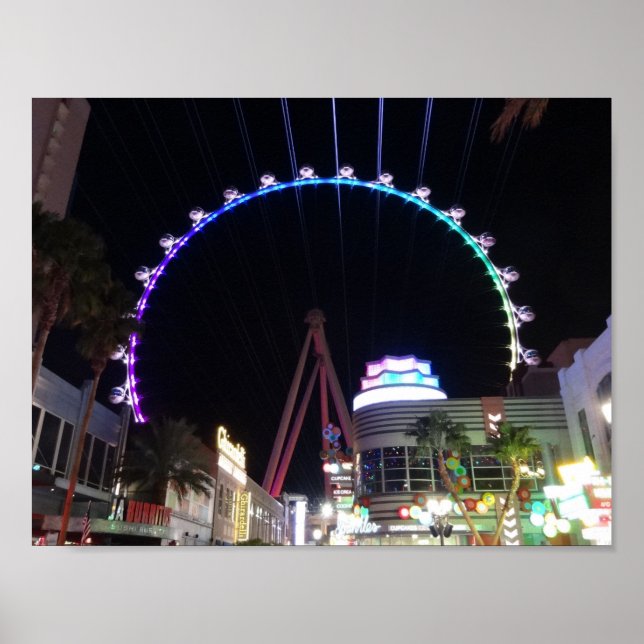 Grande Roue Ferris Las Vegas #3 Poster (Devant)
