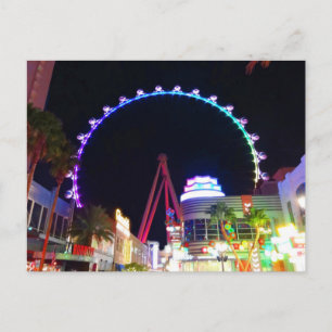 Grande Roue Ferris Las Vegas #6 Carte Postale