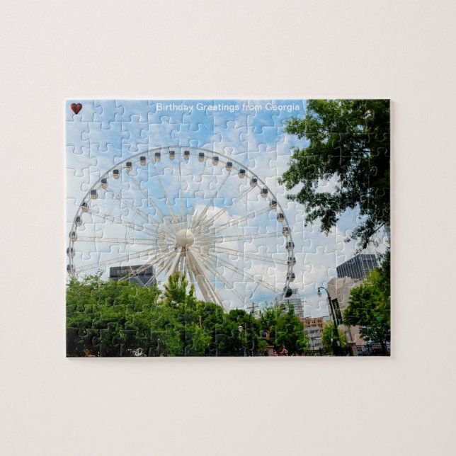 Grande roue Sky View Géorgie Puzzle (Horizontal)