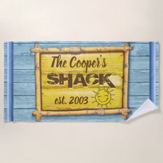 Grande serviette de plage Driftwood Beach
