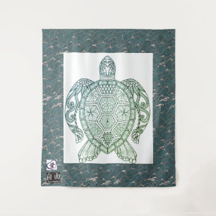 GRANDE TAPISSERIE DE TORTLE (68" x 80")