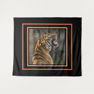 GRANDE Tapisserie TIGER SAUVAGE