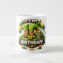 Grande Tasse 10th Birthday Pixel