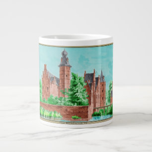 Grande Tasse 1729 A. de Haen Néerlandais Kasteel WESTERVELT ...