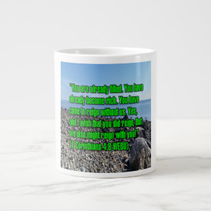 Grande Tasse 1 Corinthiens 4:8 WEBU Mug