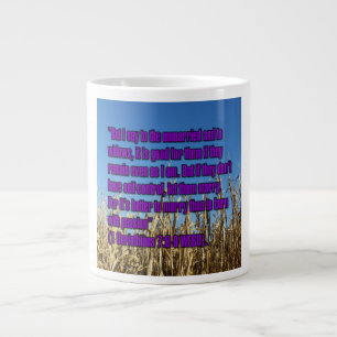 Grande Tasse 1 Corinthiens 7:8-9 WEBU Mug