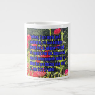 Grande Tasse 1 Jean 3:21-22 WEBU Mug