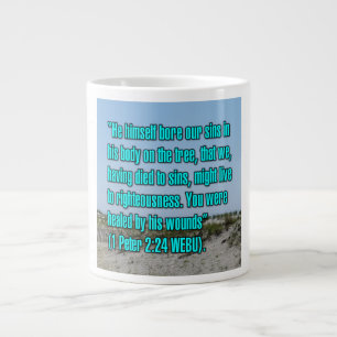 Grande Tasse 1 Pierre 2:24 WEBU Mug