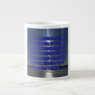 Grande Tasse 1 Thessaloniciens 2:3-4 WEBU Mug