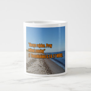 Grande Tasse 1 Thessaloniciens 5:16-17 WEBU Mug