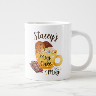 Grande Tasse  20 oz. Mug, Nom Personnalisable, Mug Cake Mug