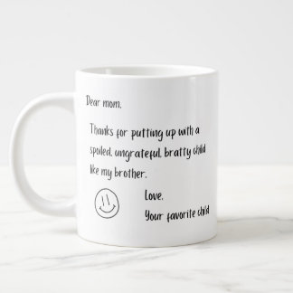 Grande Tasse 20oz Mug Brother ingrat