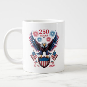 Grande Tasse 250e anniversaire 250 ans États-Unis 1776