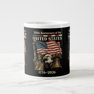 Grande Tasse 250e anniversaire des États-Unis 250 ans 4 juillet