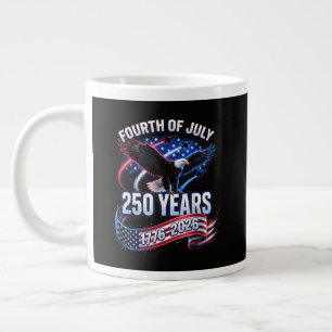 Grande Tasse 250e anniversaire États-Unis 1776-2026 Patriotique