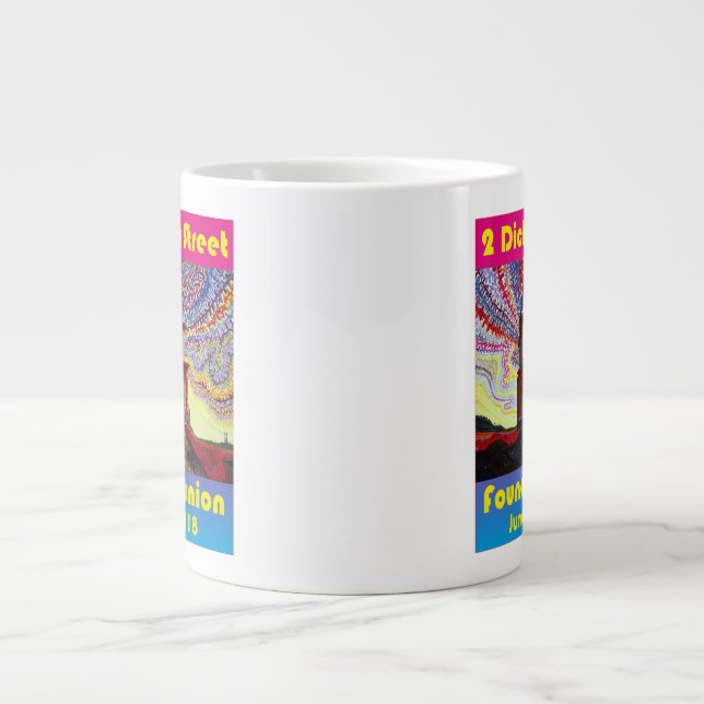 Grande Tasse 2 fondateurs de la rue Dickinson Retrouvailles Cof (Devant)